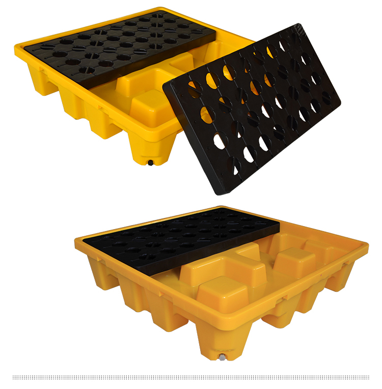 product-1-1 Customizable detachable 4 drums spill containment drum bunding