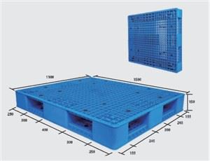 Употреба у индустрији брашна са двоструким лицем са реверзибилним пластичним палетама